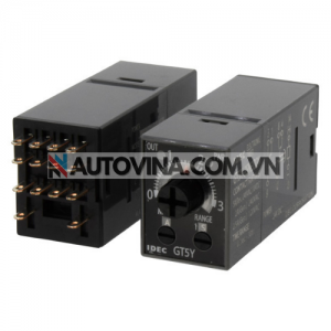 Mã sản phẩm: GT5Y-4SN6A200
Hãng sản xuất: IDEC
Điện áp đầu vào: 200-240VAC
Tiếp điểm: 4PDT
Tính năng: On Delay
Dải thời gian: 6s/60s/6m/60m