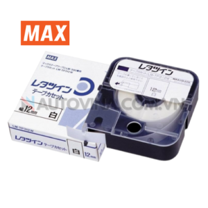 Băng nhãn in MAX LM-TP312W ⭐ chính hãng, giá cực tốt. Hotline⚡: 0902.281.283 | Cty Autovina Nhà Phân Phối IDEC, MAX, AUTONICS, LEIPOLE, KAKU, Đầu Cốt, Cầu đấu, Gen co nhiệt, Ống ruột gà lõi thép,..

Mã sản phẩm: LM-TP312W

 	Hãng sản xuất: MAX – NHẬT
 	Màu sắc: Trắng
 	Độ dài: 8m
 	Kích thước: 12mm
 	Tình trạng: Mới 100%
 	Ứng dụng: Sử dụng cho máy in đầu cốt LM-380A, LM-380E, LM-390A