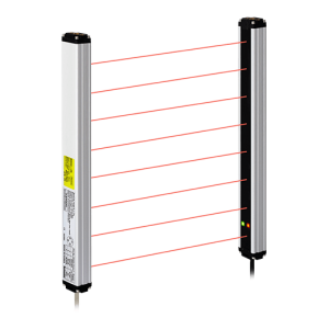 Các cảm biến khu vực đa năng dòng BW có khoảng cách phát hiện dài lên đến 7 m và có sẵn trong 22 cấu hình khác nhau dựa trên số quang học, bước quang học và kích thước vùng phát hiện. Với giới hạn độ rọi xung quanh là 100.000 lux, các cảm biến có thể hoạt động không bị lỗi ngay cả dưới ánh sáng mặt trời trực tiếp. Đèn LED báo sáng có ở cả bộ phát và bộ thu, giúp bạn dễ dàng xác định trạng thái hoạt động. Có thể ngăn chặn nhiễu lẫn nhau với phương pháp kết nối chủ / tớ, cho phép nhiều thiết bị được lắp đặt liên tiếp.