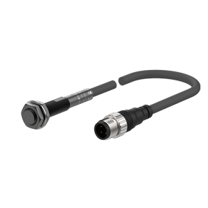 Cảm biến tiệm cận loại hình trụ, có dây cáp kèm giắc cắm thuộc series PRFDAW có khoảng cách phát hiện dài, chống tia lửa hàn với vỏ kim loại và đầu cảm biến bằng thép không gỉ 303. Với chất liệu bằng kim loại dày, đầu cảm biến có khả năng chống biến dạng và ăn mòn cao, và có thể được áp dụng trong các điều điện môi trường khác nhau bao gồm hóa chất, luyện kim, sản xuất thực phẩm và nước giải khát. Ngoài ra, phần vỏ còn được phủ một lớp PTFE giúp giảm thiểu nguy cơ trục trặc do xỉ hản. Chỉ báo hoạt động dạng vòng tròn 360° cho phép người dùng nhanh chóng xác định trạng thái hoạt động từ các góc khác nhau. Series PRFDAW được phân loại theo đường kính mặt phát hiện gồm loại Ø 8 mm, Ø 12 mm, Ø 18 mm, and Ø 30 mm, phù hợp với không gian hẹp và các nhu cầu sử dụng khác của người dùng.