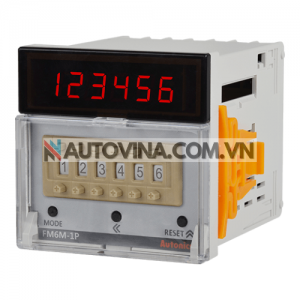 Phương thức hiển thị: LED 7 đoạn 6 chữ số
 	Phương thức hoạt động: Đếm lên, Đếm ngược, Đếm lên / xuống
 	Thiết bị đầu cuối: Khối thiết bị đầu cuối
 	Nguồn điện: 100-240VAC ~ 50 / 60Hz
 	Nguồn điện bên ngoài: Max. 12VDC ± 10% 50mA
 	Kiểm soát đầu ra_Relay: SPDT (1c): 1
 	Cấu trúc bảo vệ: IP20 (bảng điều khiển phía trước)