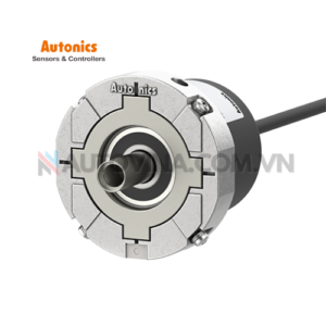 Mã sản phẩm: E58S9.25-2048-10-A-5-R
 	Đường kính ngoài trục : Ø9.25mm
 	Tần số đáp ứng tối đa : 200kHz
 	Độ phân giải cho phép tối đa : 6000rpm
 	Mô-men khởi động : Max. 100gf.cm(0.0098N.m)
 	Độ phân giải : 2048P/R
 	Ngõ ra điều khiển : Ngõ ra analog dạng sóng sin được xử lý bởi bộ khuếch đại
 	Nguồn cấp : 5VDC  ±5%(sóng P-P: max. 5%)
 	Loại kết nối : Loại cáp trục
 	Cấu trúc bảo vệ : IP50