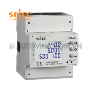 Đồng hồ đo đa chức năng SELEC EM4M-3P-W-100A (90x70mm)⭐ Chính hãng, Giá cực tốt. Hotline⚡:0902.281.283 | Cty Autovina Nhà Phân Phối IDEC, AUTONICS, HYUNDAI, MAX, Đầu Cốt, Cầu Đấu, Ống ruột gà lõi thép, Gen co nhiệt, Tủ Điện, và các phụ kiện khác.
 	Mã sản phẩm: EM4M-3P-W-100A
 	Hãng sản xuất: SELEC – ẤN ĐỘ
 	Kích thước: 90x70mm
 	Tình trạng: Mới 100%
 	Bảo hành: 12 tháng