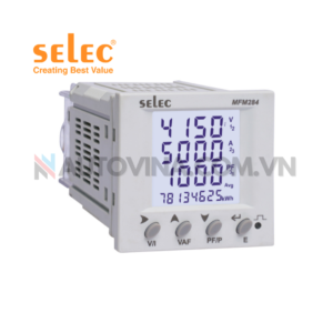 Đồng hồ đo đa chức năng SELEC MFM284 (72x72mm)⭐ Chính hãng, Giá cực tốt. Hotline⚡:0902.281.283 | Cty Autovina Nhà Phân Phối IDEC, AUTONICS, HYUNDAI, MAX, Đầu Cốt, Cầu Đấu, Ống ruột gà lõi thép, Gen co nhiệt, Tủ Điện, và các phụ kiện khác.
 	Mã sản phẩm: MFM284 
 	Hãng sản xuất: SELEC – ẤN ĐỘ
 	Kích thước: 72x72mm
 	Tình trạng: Mới 100%
 	Bảo hành: 12 tháng