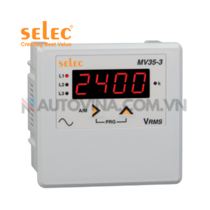 Đồng hồ LED dạng số SELEC MV35-3 (96x96mm)⭐ Chính hãng, Giá cực tốt. Hotline⚡:0902.281.283 | Cty Autovina Nhà Phân Phối IDEC, AUTONICS, HYUNDAI, MAX, Đầu Cốt, Cầu Đấu, Ống ruột gà lõi thép, Gen co nhiệt, Tủ Điện, và các phụ kiện khác.
 	Mã sản phẩm: MV35-3
 	Hãng sản xuất: SELEC – ẤN ĐỘ
 	Kích thước: 96x96mm
 	Tình trạng: Mới 100%
 	Bảo hành: 12 tháng