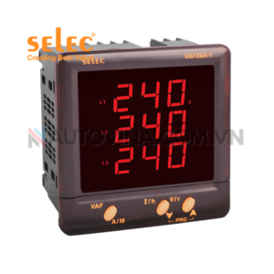 Đồng hồ LED dạng số SELEC VAF39A-1 (96x96mm) ⭐ Chính hãng, Giá cực tốt. Hotline⚡:0902.281.283 | Cty Autovina Nhà Phân Phối IDEC, AUTONICS, HYUNDAI, MAX, Đầu Cốt, Cầu Đấu, Ống ruột gà lõi thép, Gen co nhiệt, Tủ Điện, và các phụ kiện khác.
 	Mã sản phẩm: VAF39A-1
 	Hãng sản xuất: SELEC – ẤN ĐỘ
 	Kích thước: 96x96mm
 	Tình trạng: Mới 100%
 	Bảo hành: 12 tháng