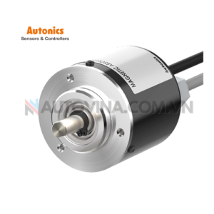 Mã sản phẩm: MGAM50S8-1013-B-F-PN-24
 	Đường kính ngoài trục : Ø8mm
 	Tần số đáp ứng tối đa : 30kHz
 	Độ phân giải cho phép tối đa : 3000rpm
 	Mô-men khởi động : Max. 70gf.cm(max. 0.0069N.m)
 	Độ phân giải : Một vòng: 1024-division, Nhiều vòng: 8192-vòng
 	Ngõ ra điều khiển : Ngõ ra NPN mạch thu hở song song
 	Nguồn cấp : 12-24VDC  ±5%(sóng P-P: max. 5%)
 	Loại kết nối : Loại cáp trục