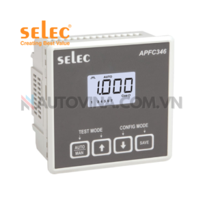 Bộ điều khiển tụ bù SELEC APFC346-108-230V⭐ Chính hãng, Giá cực tốt. Hotline⚡:0902.281.283 | Cty Autovina Nhà Phân Phối IDEC, AUTONICS, HYUNDAI, MAX, Đầu Cốt, Cầu Đấu, Ống ruột gà lõi thép, Gen co nhiệt, Tủ Điện, và các phụ kiện khác.
 	Mã sản phẩm: APFC346
 	Hãng sản xuất: SELEC – ẤN ĐỘ
 	Kích thước: 96x96mm
 	Tình trạng: Mới 100%
 	Bảo hành: 12 tháng