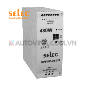 Bộ nguồn SELEC RPS480-24⭐ Chính hãng, Giá cực tốt. Hotline⚡:0902.281.283 | Cty Autovina Nhà Phân Phối IDEC, AUTONICS, HYUNDAI, MAX, Đầu Cốt, Cầu Đấu, Ống ruột gà lõi thép, Gen co nhiệt, Tủ Điện, và các phụ kiện khác.
 	Mã sản phẩm: RPS480-24
 	Hãng sản xuất: SELEC – ẤN ĐỘ
 	Kích thước:
 	Tình trạng: Mới 100%
 	Bảo hành: 12 tháng