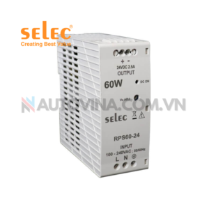 Bộ nguồn SELEC RPS60-24⭐ Chính hãng, Giá cực tốt. Hotline⚡:0902.281.283 | Cty Autovina Nhà Phân Phối IDEC, AUTONICS, HYUNDAI, MAX, Đầu Cốt, Cầu Đấu, Ống ruột gà lõi thép, Gen co nhiệt, Tủ Điện, và các phụ kiện khác.
 	Mã sản phẩm: RPS60-24
 	Hãng sản xuất: SELEC – ẤN ĐỘ
 	Kích thước:
 	Tình trạng: Mới 100%
 	Bảo hành: 12 tháng