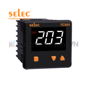 Bộ điều khiển nhiệt độ SELEC TC203CX⭐ Chính hãng, Giá cực tốt. Hotline⚡:0902.281.283 | Cty Autovina Nhà Phân Phối IDEC, AUTONICS, HYUNDAI, MAX, Đầu Cốt, Cầu Đấu, Ống ruột gà lõi thép, Gen co nhiệt, Tủ Điện, và các phụ kiện khác.
 	Mã sản phẩm: TC203CX
 	Hãng sản xuất: SELEC – ẤN ĐỘ
 	Kích thước: 72x72mm
 	Tình trạng: Mới 100%
 	Bảo hành: 12 tháng