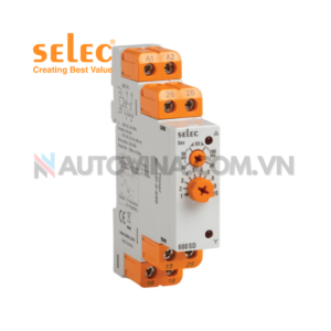 Bộ định thời gian SELEC 600SD ⭐ Chính hãng, Giá cực tốt. Hotline⚡:0902.281.283 | Cty Autovina Nhà Phân Phối SELEC, IDEC, AUTONICS, HYUNDAI, MAX, Đầu Cốt, Cầu Đấu, Ống ruột gà lõi thép, Gen co nhiệt, Tủ Điện, và các phụ kiện khác.
 	Mã sản phẩm: 600SD
 	Hãng sản xuất: SELEC – ẤN ĐỘ
 	Kích thước:
 	Tình trạng: Mới 100%
 	Bảo hành: 12 tháng
