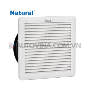 Quạt hút gió tủ điện có lọc NATURAL NTL-SFF322A⭐ Chính hãng, Giá cực tốt. Hotline⚡:0902.281.283 | Cty Autovina Nhà Phân Phối IDEC, AUTONICS, HYUNDAI, MAX, Đầu Cốt, Cầu Đấu, Ống ruột gà lõi thép, Gen co nhiệt, Tủ Điện, và các phụ kiện khác.
 	Mã sản phẩm: NTL-SFF322A
 	Hãng sản xuất: NATURAL - TQ
 	Điện áp định mức : 230 VAC - 50/60HZ
 	Công suất / Dòng điện : 120/160W / 0.5/0.7A
 	Độ ồn : 65/70 dB
 	Lưu lượng gió : 1000/1150 m3/h
 	Kích thước khối : 320 x 320 x 125 mm
 	Kích thước lỗ khoét : 291x 291mm
 	Quạt gắn kèm :NA22580
 	Tình trạng: Mới 100%
 	Bảo hành: 12 tháng