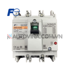 Aptomat MCCB Fuji (Loại cố định) BW63SAG-3P 63A 7.5kA ⭐ Chính hãng, Giá cực tốt. Hotline⚡:0902.281.283 | Cty Autovina Nhà Phân Phối IDEC, FUJI ELECTRIC, HYUNDAI, MAX, Đầu Cốt, và các phụ kiện khác..

 	Mã sản phẩm: BW50SAG-3P 63A 7.5kA
 	Hãng sản xuất: Fuji Electric
 	Chất lượng: Mới 100%
 	Dòng định mức (A): 63A
 	Dòng cắt ngắn mạch tại AC400V (kA): 7.5kA
 	Bảo hành: Chính hãng
 	Chứng từ: CO/CQ